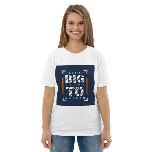 Unisex organic cotton t-shirt