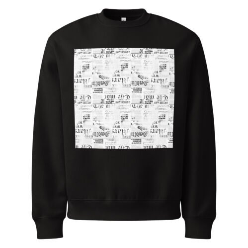 Oversized heavyweight sweatshirt